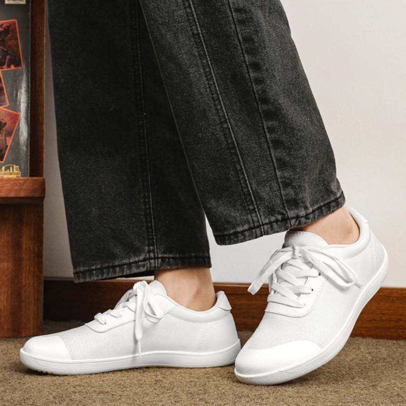 Wide Toe Box Shoes for Women Minimalist Barefoot Shoes Zero Drop Casual Breathable Athletic Wide Width Couples Men's Sneakers