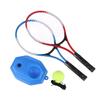 1Set Tennis Trainer With Line Rebound Balls And Elastic Rope Base Beginner'S One Person Tennis Racquet Children'S Suit