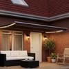 Electric Retractable Awning Brown 4.5 * 3 M
