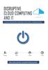 Kniha Disruptive Cloud Computing and IT : Cloud Computing SIMPLIFIED for Every IT Professional
