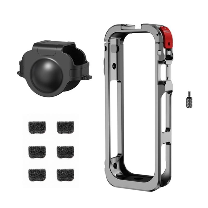 

Durability Aluminum Camera Cage Quick Release Metal Frame For X5 Camera Enhances Protections And MultiFunctionality 1