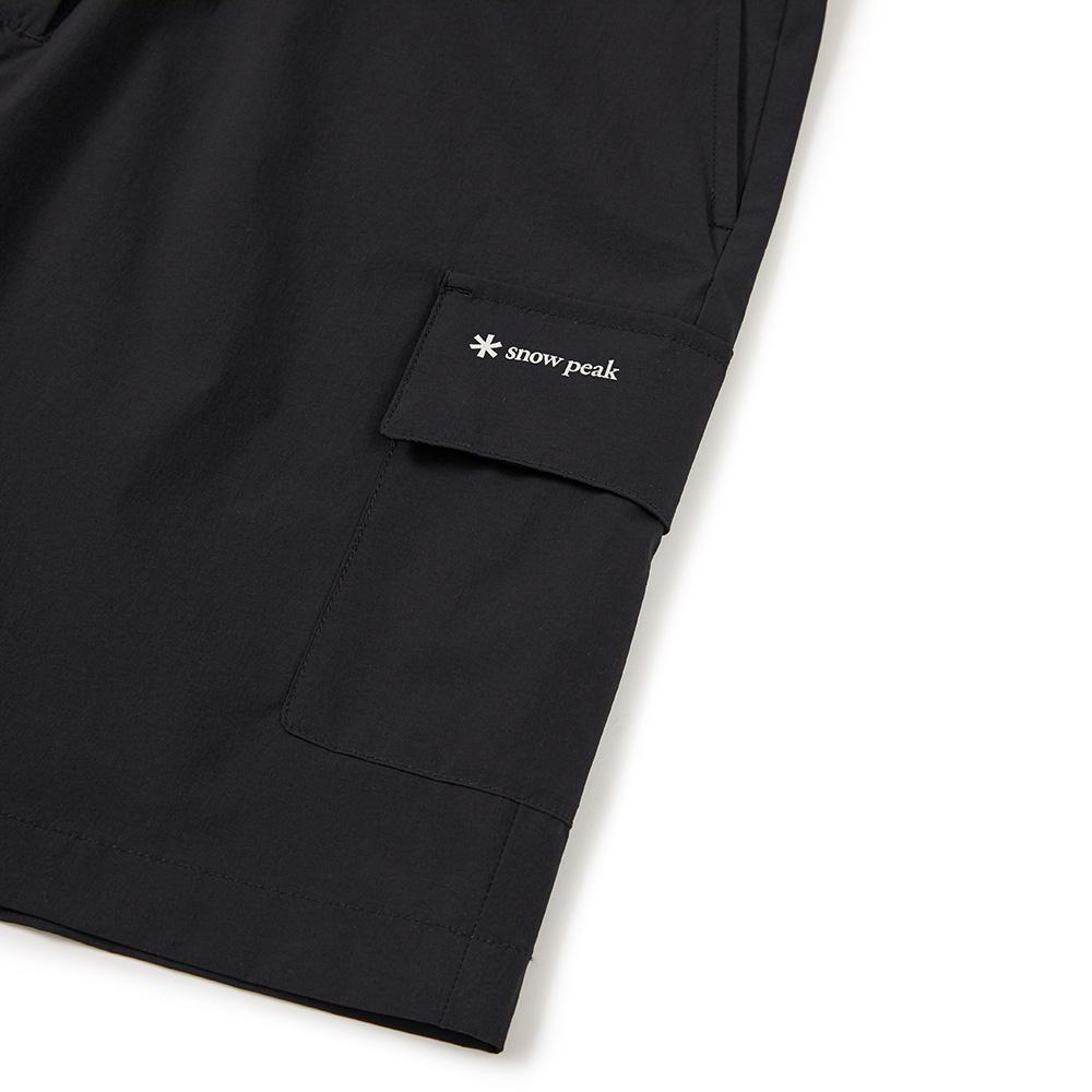 SNOWPEAK Syntech Women's Woven Shorts Jumpsuit Black (S24MWSOP33)