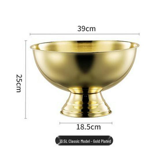 Thickened Stainless Steel Ice Bucket for