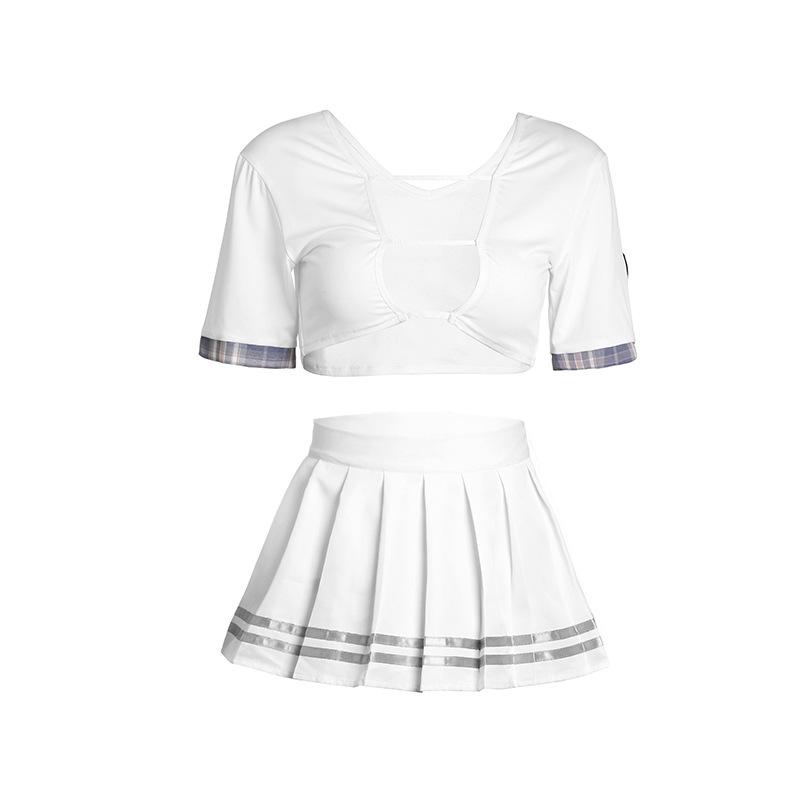 Sexy Soccer Babe Student Wear Sex Lingerie Sex Miniskirt Seduction Uniform Passion Sailor Character