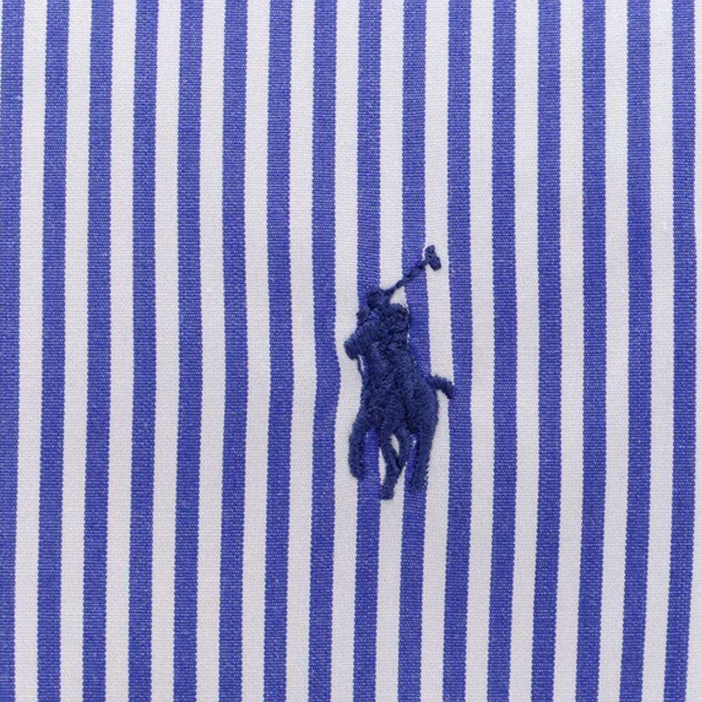 Polo Ralph Lauren Striped Button-Down Long Sleeve Shirt Men Shirts Blue 710928254-008