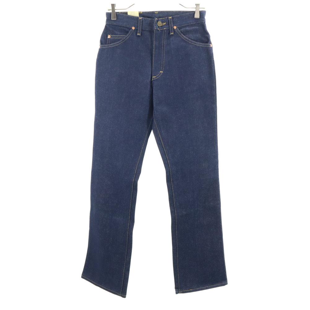 Lee 90s USA made dead stock Straight denim pants W28 Navy jeans Men's Used