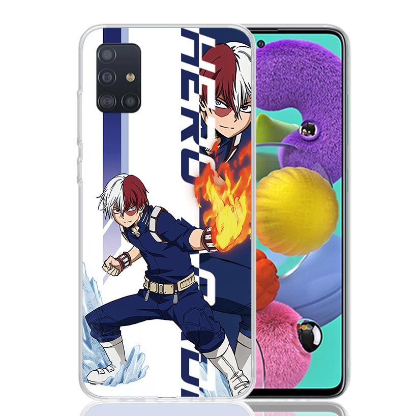 

Чехол для телефона My Hero MHA Art для Samsung Galaxy A52 A32 A22 A12 A02S A50S A30S A51 A31 AA71 Note 20 Ultra 10 S10 Plus Galaxy A51 A Samsung A02