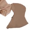 Newest 2 IN 1 High Quality Solid Color Chiffon Scarf Hijab With Niqab Set Instant Headscarf And Under Cap For Muslim Woman