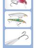 Little Fat Pig Silver Minnow Wobbler Lure - Long Cast Pencil for Freshwater Perch & Asp