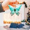 Light Green Asymmetric Butterfly Car Pendant Car Rearview Mirror Pendant Holiday Decoration Gift Couple Gift Fashion Keychain