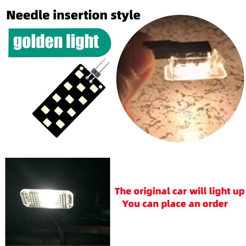 

For Volkswagen VW Passat B5 B6 1997~2010 Car Footwell Lights Interior Seat Foot-Well LED Atmosphere Neon Lamps Durable Bulbs Kit