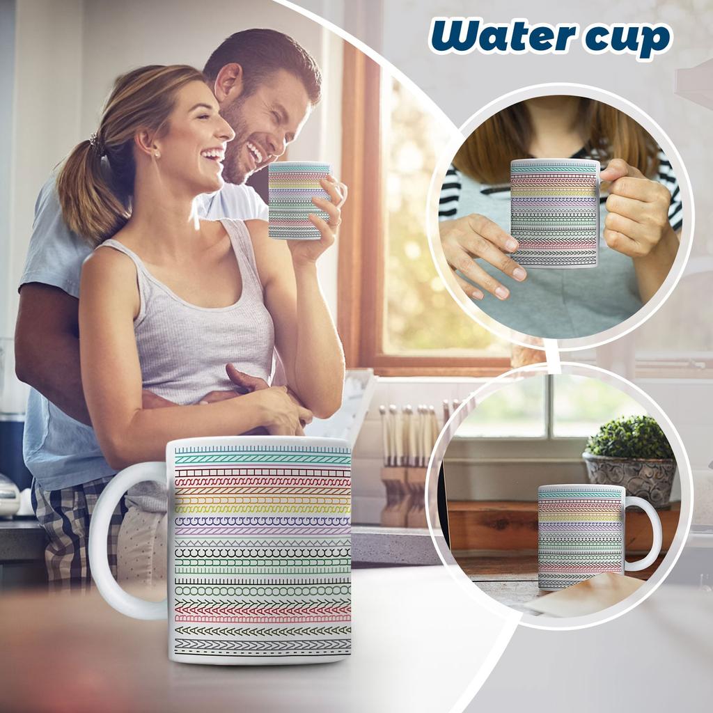 Creative New Ceramic Kitchen Fun Black Coffee Cup