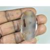 28X49X06MM Natural Montana Agate Oval Shape Cabochon Loose Gemstone 68Cts. B-297