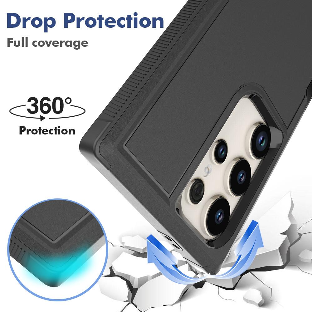 For Samsung Galaxy S24 Ultra Case Slim Hard PC+TPU Phone Protective Cover