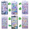 Evbyws Cute 3D Set of Reward Gift Glow-in-the-Dark Stickers, 6, Stickers, DIY, Planner, Diary, Sparkling, Girl's