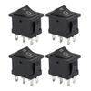1/4/10Pcs Marine Boats Rocker Switches 6 Pin 3 Position Rocker Toggle Switches Rocker Switches for Household Appliance
