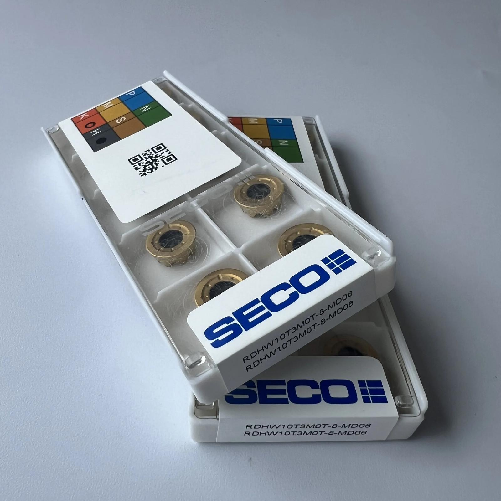 

SECO / RDHW10T3M0T-8-MD06,MH1000 / Original genuine CNC alloy blade 10 PCS
