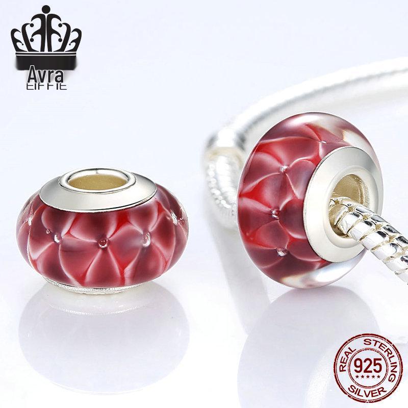 Eco-Friendly Large Hole Glass Beads Bracelet DIY Charm Accessory (PA6301) by Everjoy Boutique