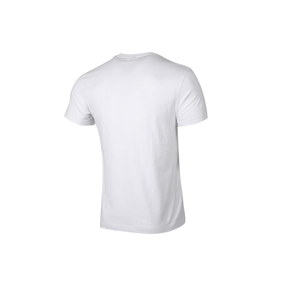 Adidas T Shirts Men's White Crew Neck Moderate Straight Fit GK4655