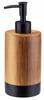 Brun trädispenser för flytande tvål