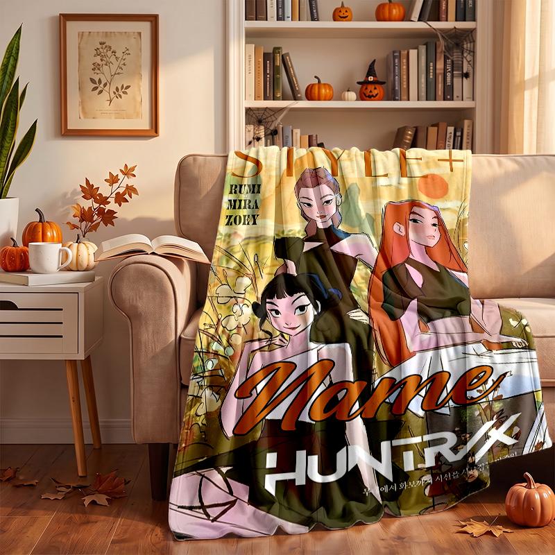 HUNTRIX Custom Flanellen Dekens Zacht Warm Gezellig Plaids voor Huisdecoratie Vakantiecadeaus