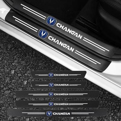 Car Door Sill Protector Trunk Bumper Pedal Anti Scratch Waterproof Decal Sticker Cover For Changan CS25 CS35 CS55 CS75 CS85 CS95