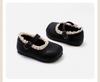Frühling 2026 Kinder Mary Jane Schuhe aus Leder mit Spitzenbesatz - Rutschfest, Weiche Sohle Baby Prinzessinnen Stil