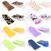 Unisex Silicone Lift Height Increase Double Layers Shoe Insoles Heel Insert Pad