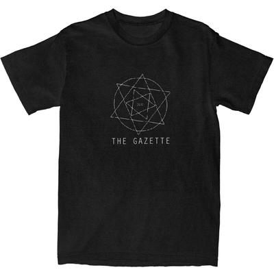 Herren The Gazette Musikband T-Shirts Baumwollkleidung Sommer Streetwear Kurzarm T-Shirt Rundhals Lockeres T-Shirt Große Größe