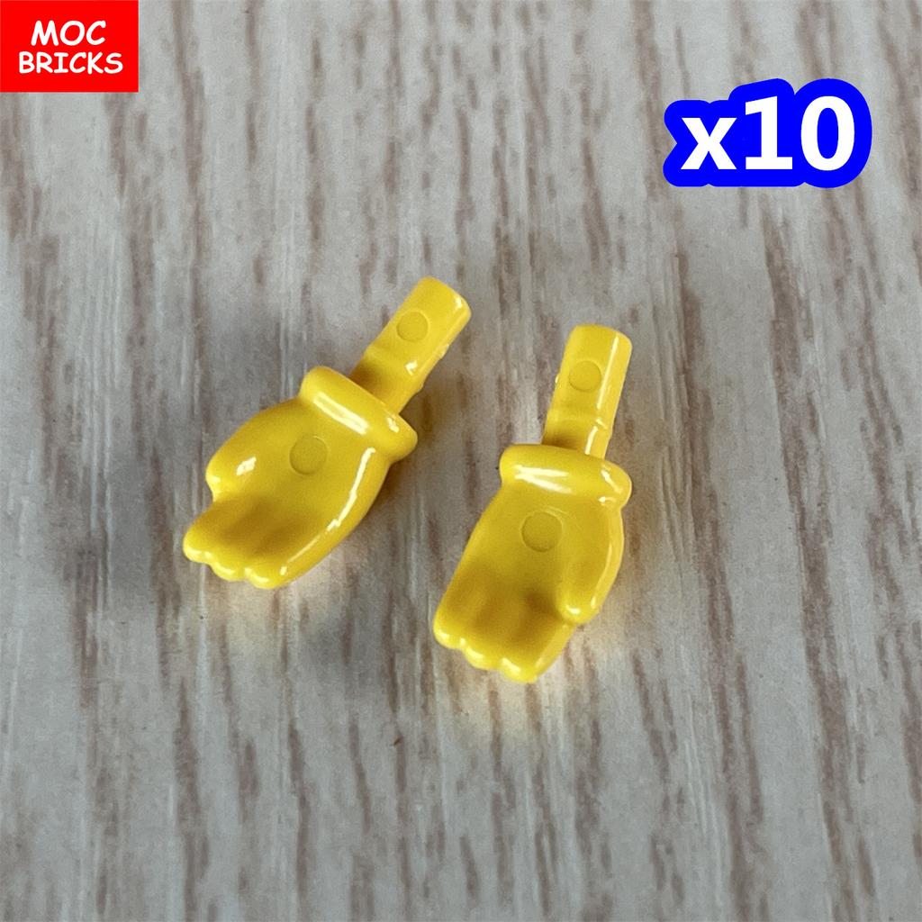 MOC Bricks Tool Hands Arms Hold Baby Infant 4CM Figure Wear DIY Building Blocks Accessories Model Toys For Children