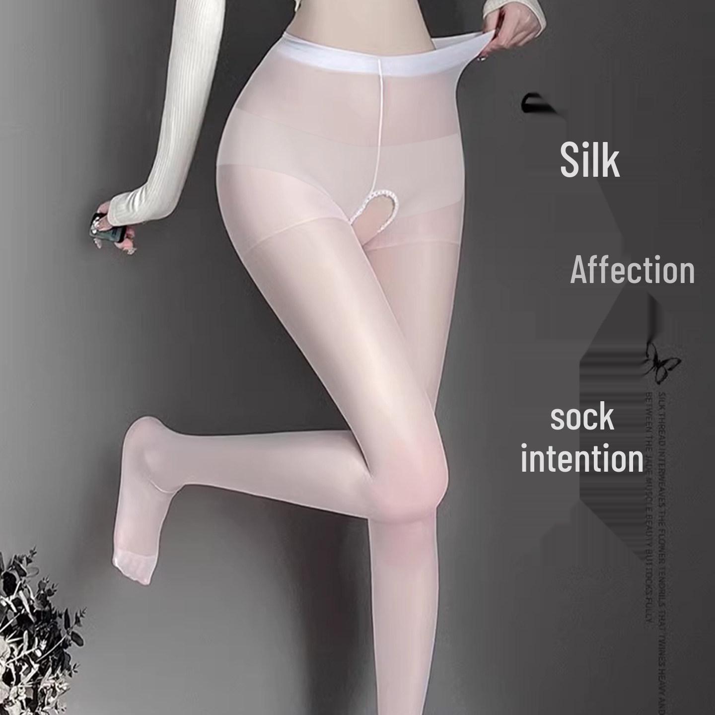 

Spring & Autumn Anti-Snag Sexy Black Stockings: Ascetic Thin, Leg-Revealing Style for Women One size (recommended 80-125 lbs)