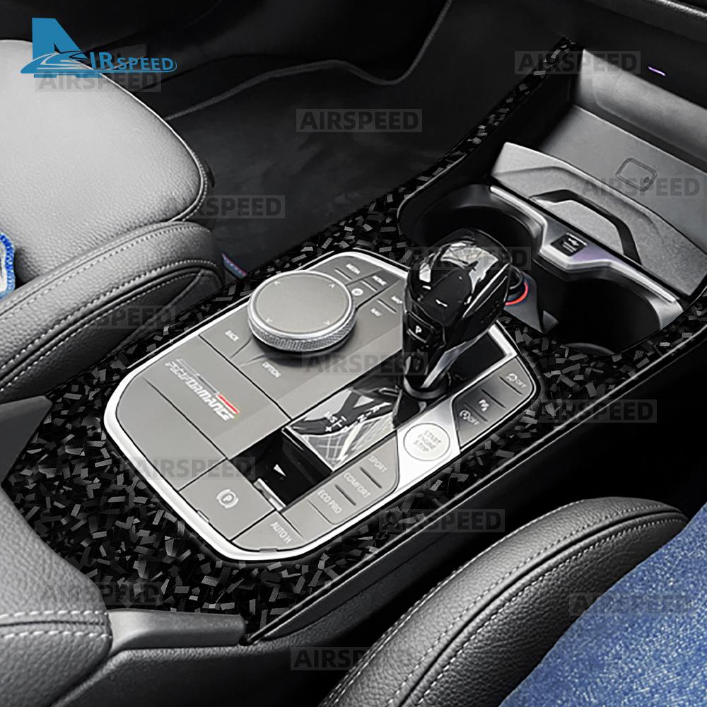 Carbon Fiber Style Gear Shift Collar for 1 Series 2 Series F40 F44 2020-2023