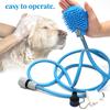 Pet Shower Bath Brush Attachment Grooming Washing Hose Short Hair Comfortable Scrubber Massager Supplies Home