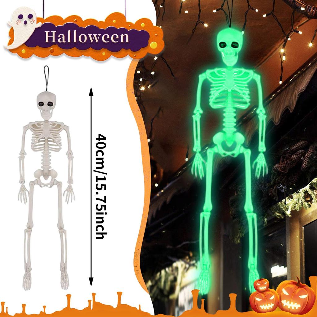Bar Haunted House Escape Simulation Plastic Skeleton Props Ornaments