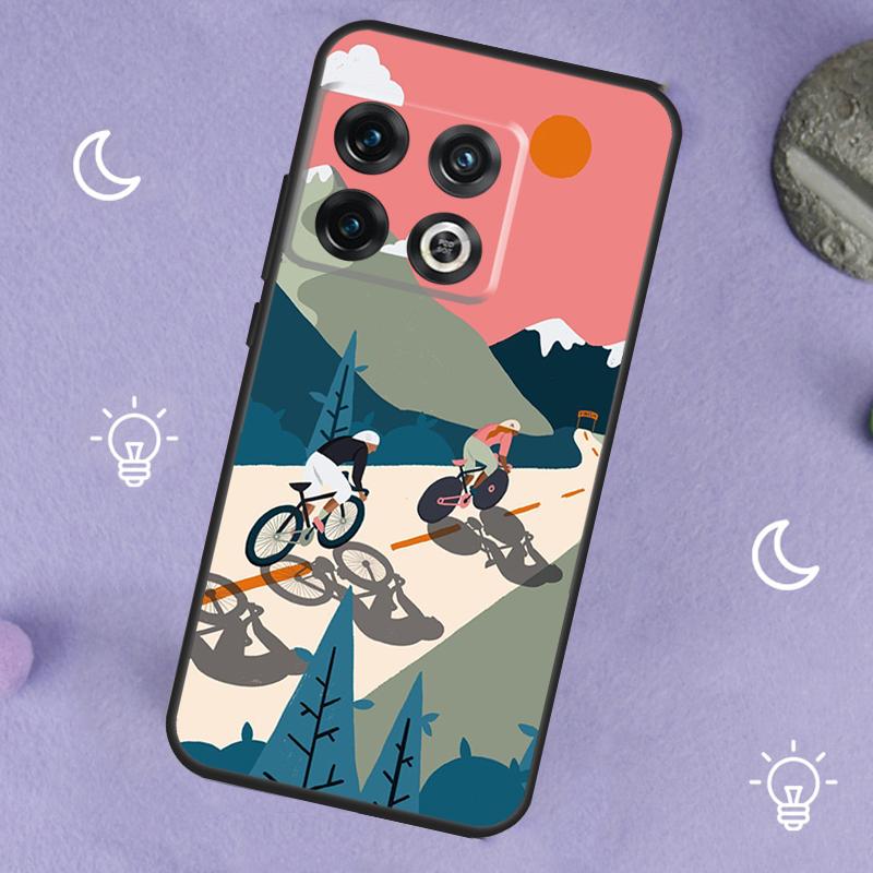 Mountain Bike Bicycle MTB Funda For OnePlus Nord N20 N10 N30 CE 3 Lite Nord 2 2T OnePlus 11 9 10 Pro 8T 10R 10T Case