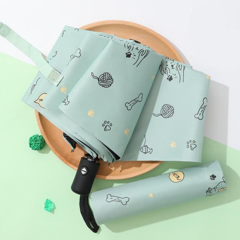 Sunshade Umbrella Cats,dogs,parrots,cute Pets,umbrellas UV Sunscreen Folding Umbrella Portable Outdoor Travel Tools