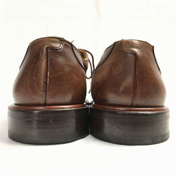 Mezlan Vintage Made in Spain U-Tip Business Shoes Brown Size 9M / 27.0cm(USED)