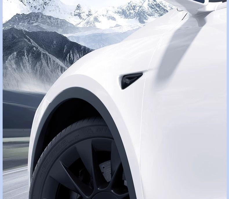 Tesla Model Y/3 Refresh Punch-Free TPE Mudguards - Front & Rear