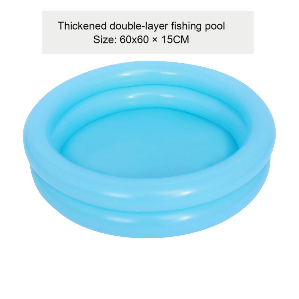 60cm Summer Baby Inflatable Swimming Pool Portable Kids Outdoor Paddling Infant Pool Round Children Bath Room Swimming Ring Toys