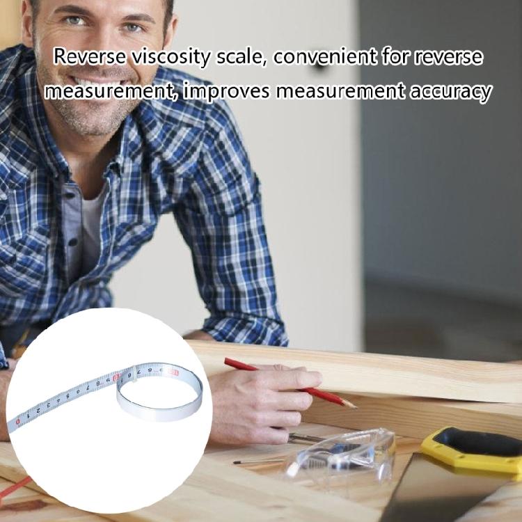Long Service Stick On Tape Measure Woodworking Measuring Tool Measuring Tape for Accurate Tool & Project Measurement