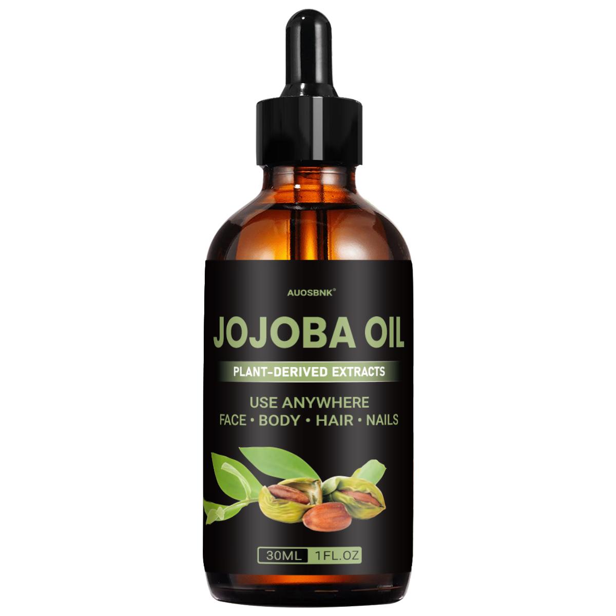 7 типов натуральных масел для лица от морщин(30мл), Уход за сухой кожей с жожоба, мятой, чайным деревом, нимом, клещевиной, оливковым маслом, розмарином,