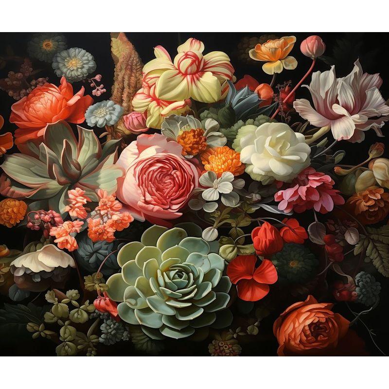 5d DIY Diamond Painting Full Square Succulent Plants Diamond Embroidery Beads Sets Mosaic Flower Rhinestone Picture