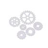 2Pcs Steampunk Gear Metal Cutting Dies For Scrapbooking Diy Clipart Photo Decoration Papercraft Cutter Die Mold Metal Stencil