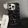Carbon Fiber Pattern Painting Phone Case For iPhone 16,15,14,13,12,11,Pro,XS,Max,Plus,Mini,SE Black Candy Matte Shockproof Cover