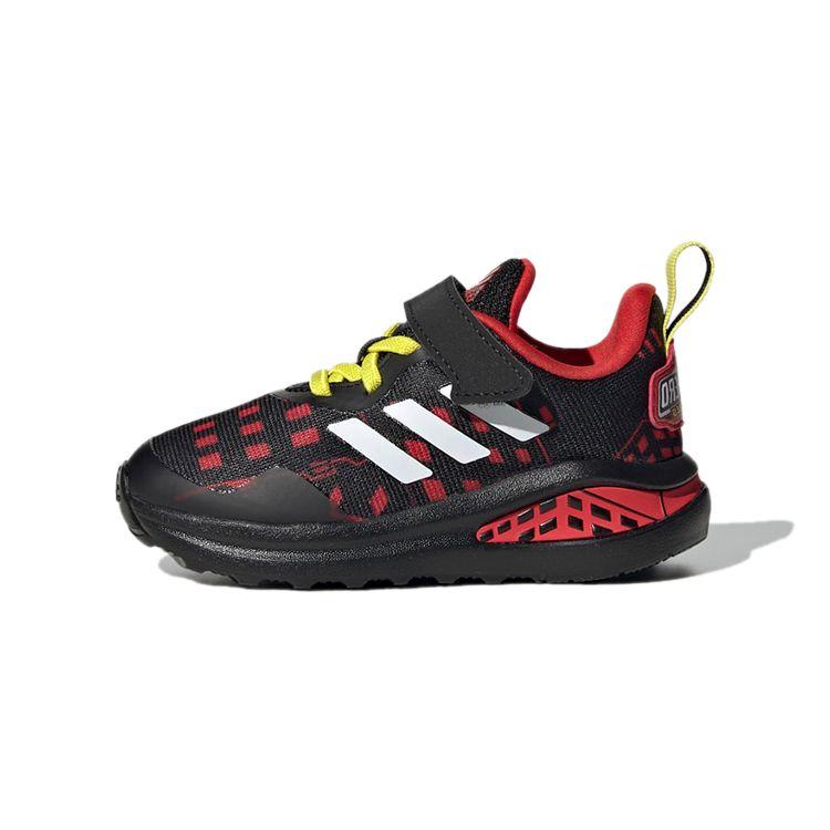 Adidas Marvel X  Adventures Fortarun Superhero Durable Low-Top Sports Casual Shoes Baby sneakers Black Red H68114