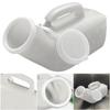 1200ml Portable Urinal Spill Proof Urine Bottle Plastic Mens Bedpan Bottle with Lid for Car Elderly and Incontinence