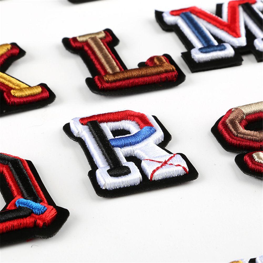 Embroidery Clothing Stickers Alphabet Patch Letters Patches Garment Applique Embroidery Clothing Stickers Alphabet Patch Letters Patches Garment Applique