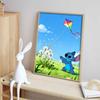 Diamond Painting Set Disney Full Diamond 5D Stitch Kite Flying Dandelion Art Home Decoration Creative Handicrafts