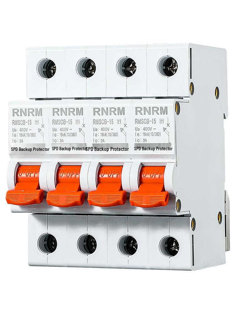 SCB Surge Protector SPDT1 Lightning Arrester 2P/4P 40KA/80KA/25KA, Second-Level Protection