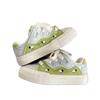 Retro board shoes women's spring new versatile shoes platform white shoes tide